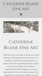 Mobile Screenshot of catherineruane.com